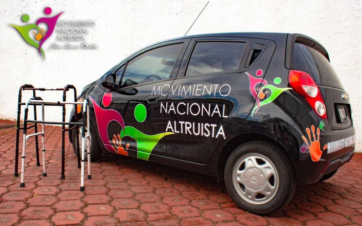 Movimiento Nacional Altruista Reafirma Su Compromiso al Donar Andaderas a Personas en Situación de Vulnerabilidad